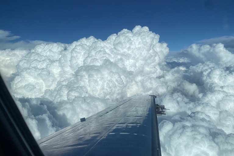 Just another day at the (cloud seeding over Saudi Arabia) office